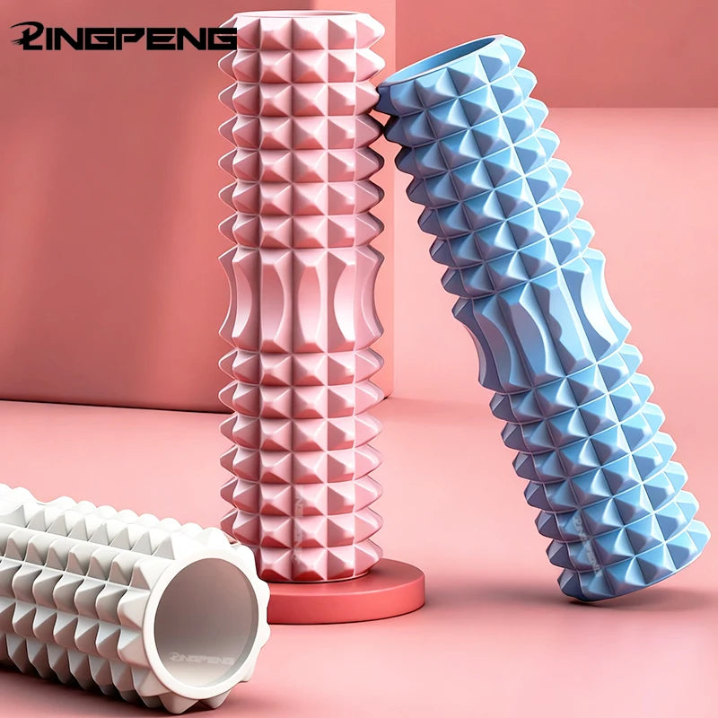 Rodillo de Espuma para Masaje Muscular 30/45 cm - Alta Densidad para Espalda, Piernas y Brazos